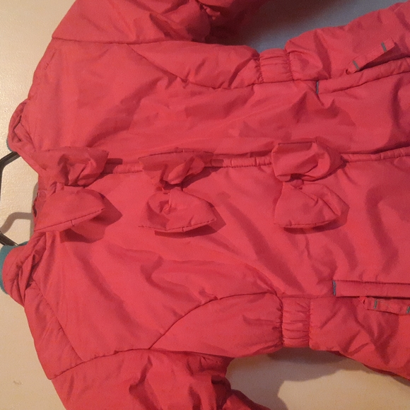 Girls size 4/5 Rococo Winter Jacket Pink & Blue - Picture 3 of 11